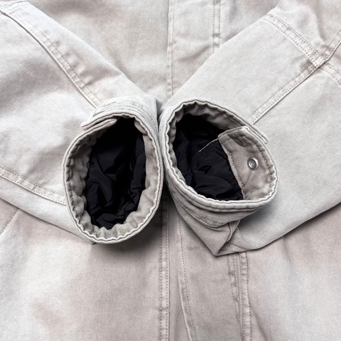 스투시 워크 자켓 그레이 L 디트로이트 상품이미지8