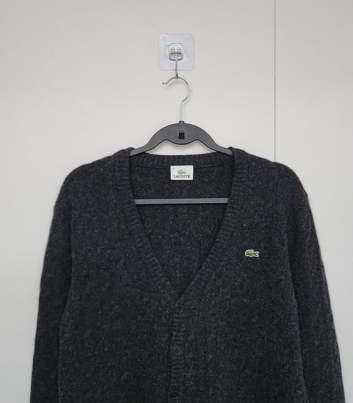 라코스테 100 니트가디건 브이넥가디건 상품이미지7
