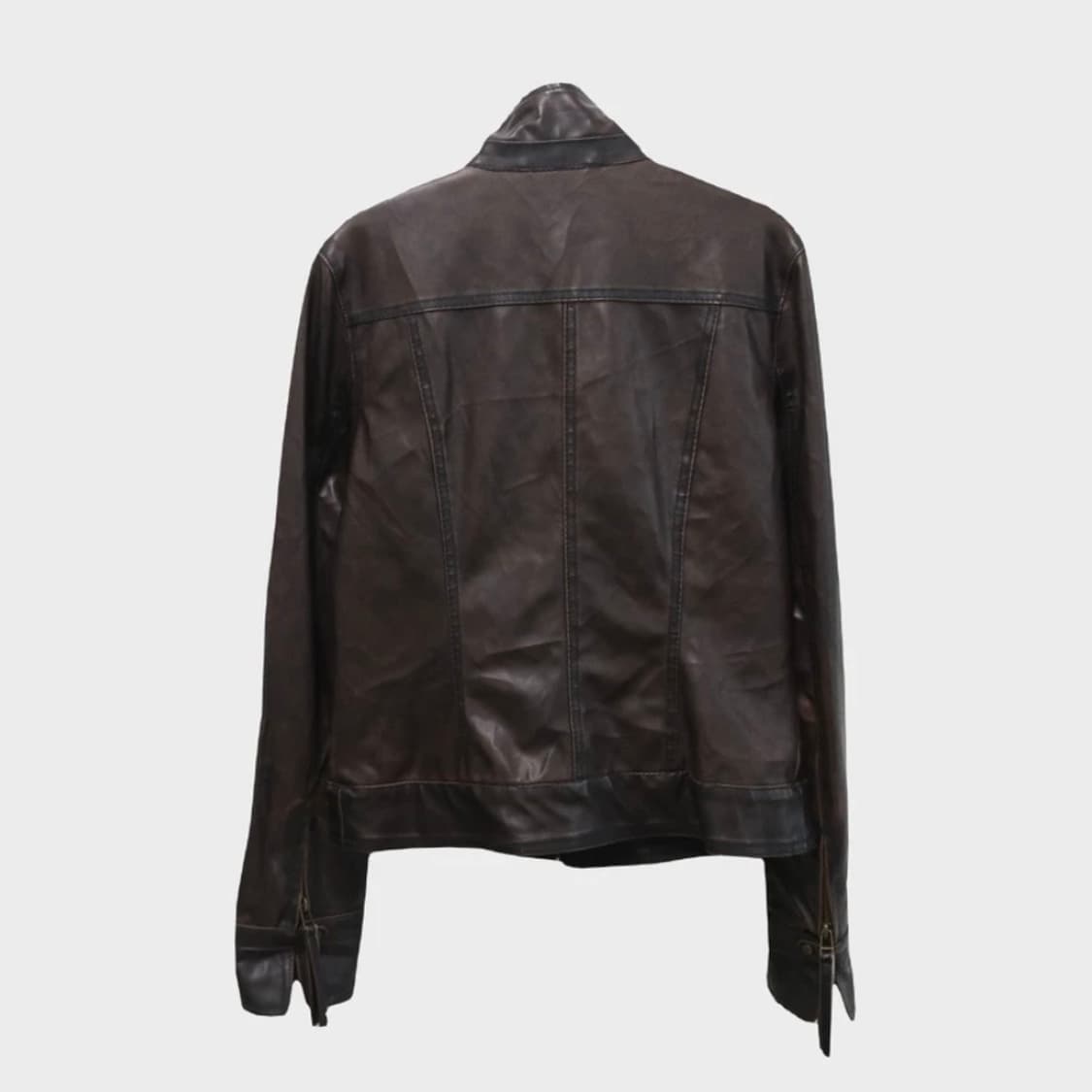 BB DAKOTA 브라운 가죽 자켓 상품이미지2