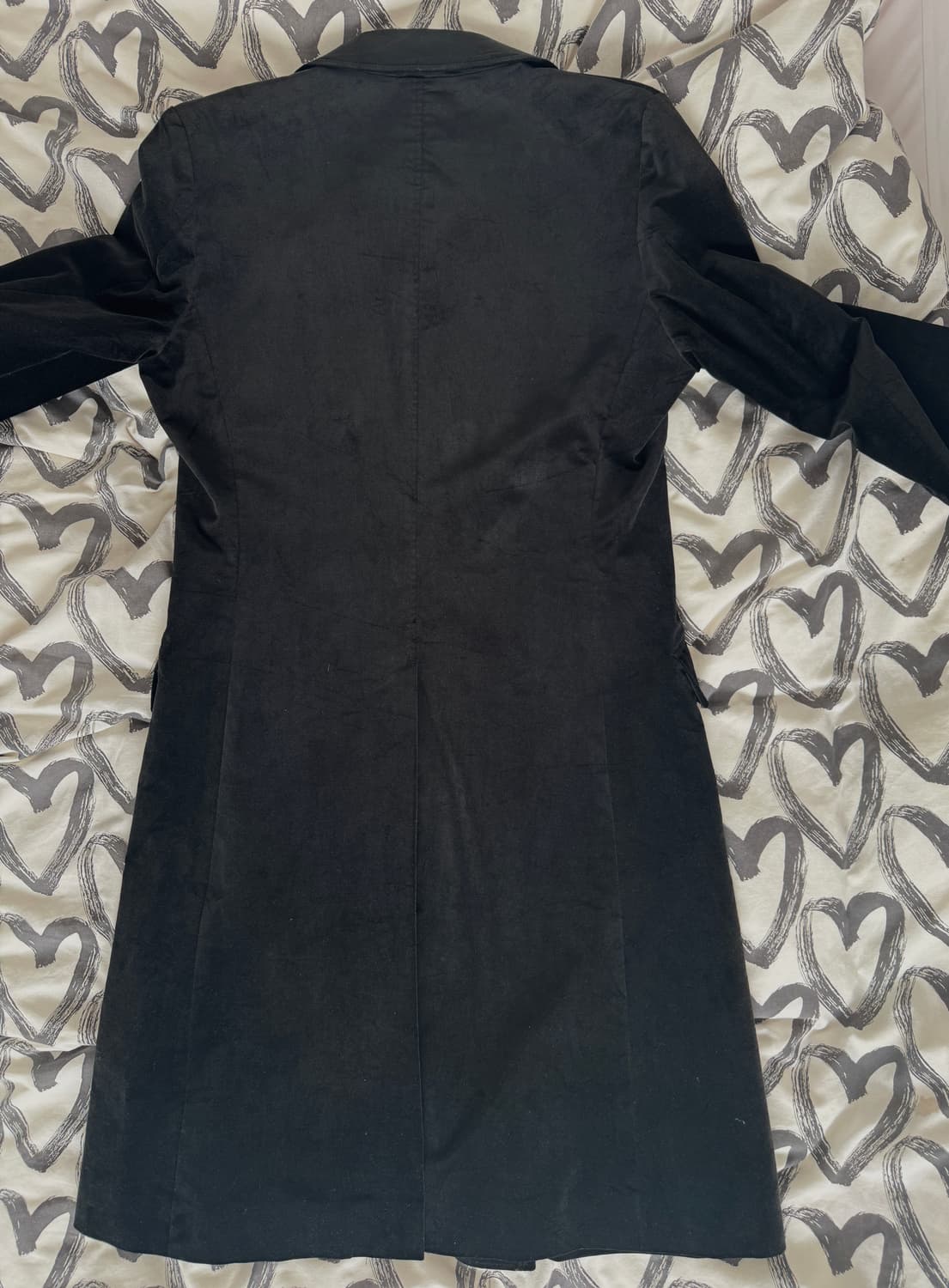 일본 토네이도 마트 벨벳 싱글 벤트 롱 코트 / 슬림핏 L 상품이미지2