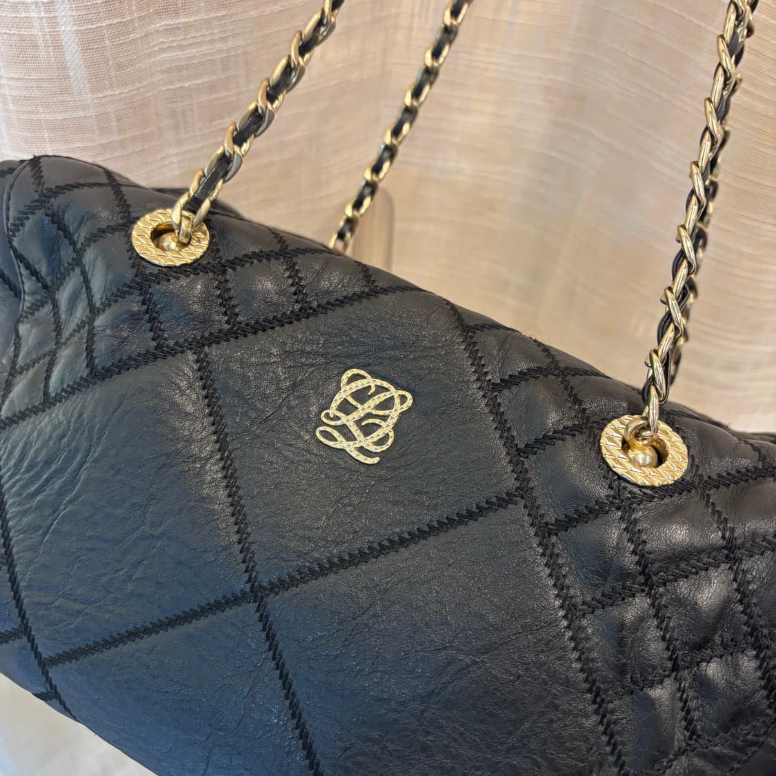 정품 루이까또즈 퀄팅 숄더백     상품이미지5