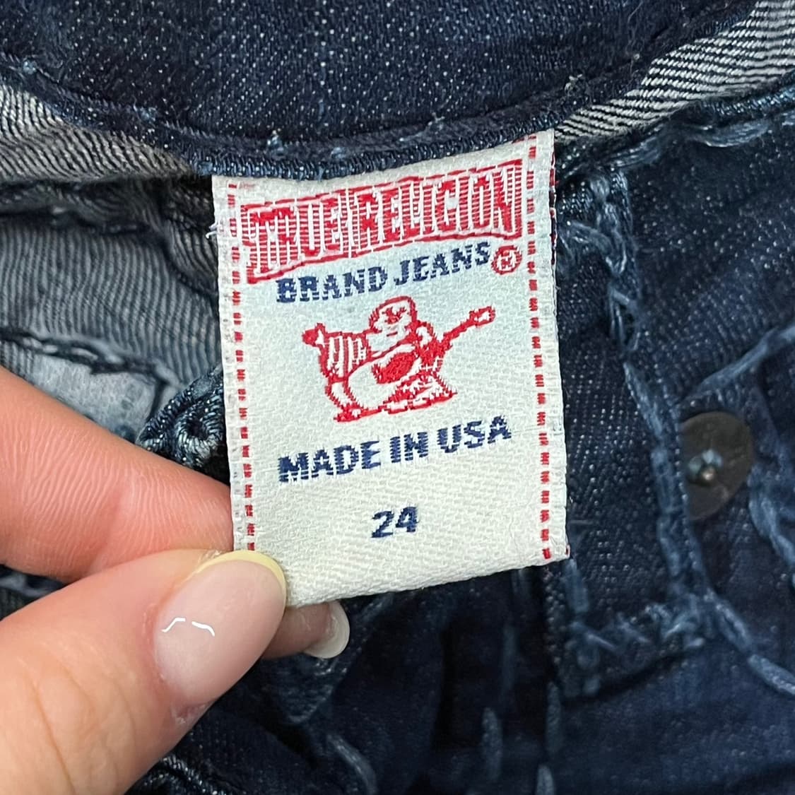 [정품/24] 트루릴리젼 데님 청바지 b16 상품이미지4