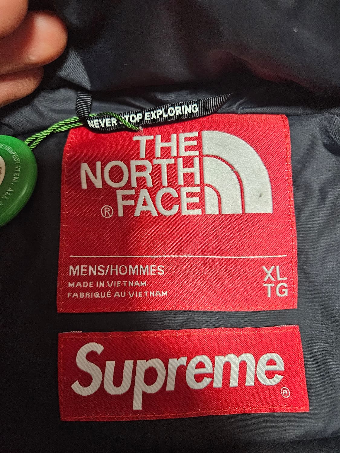 20fw 슈프림 노스페이스 퍼패딩 XL 상품이미지2
