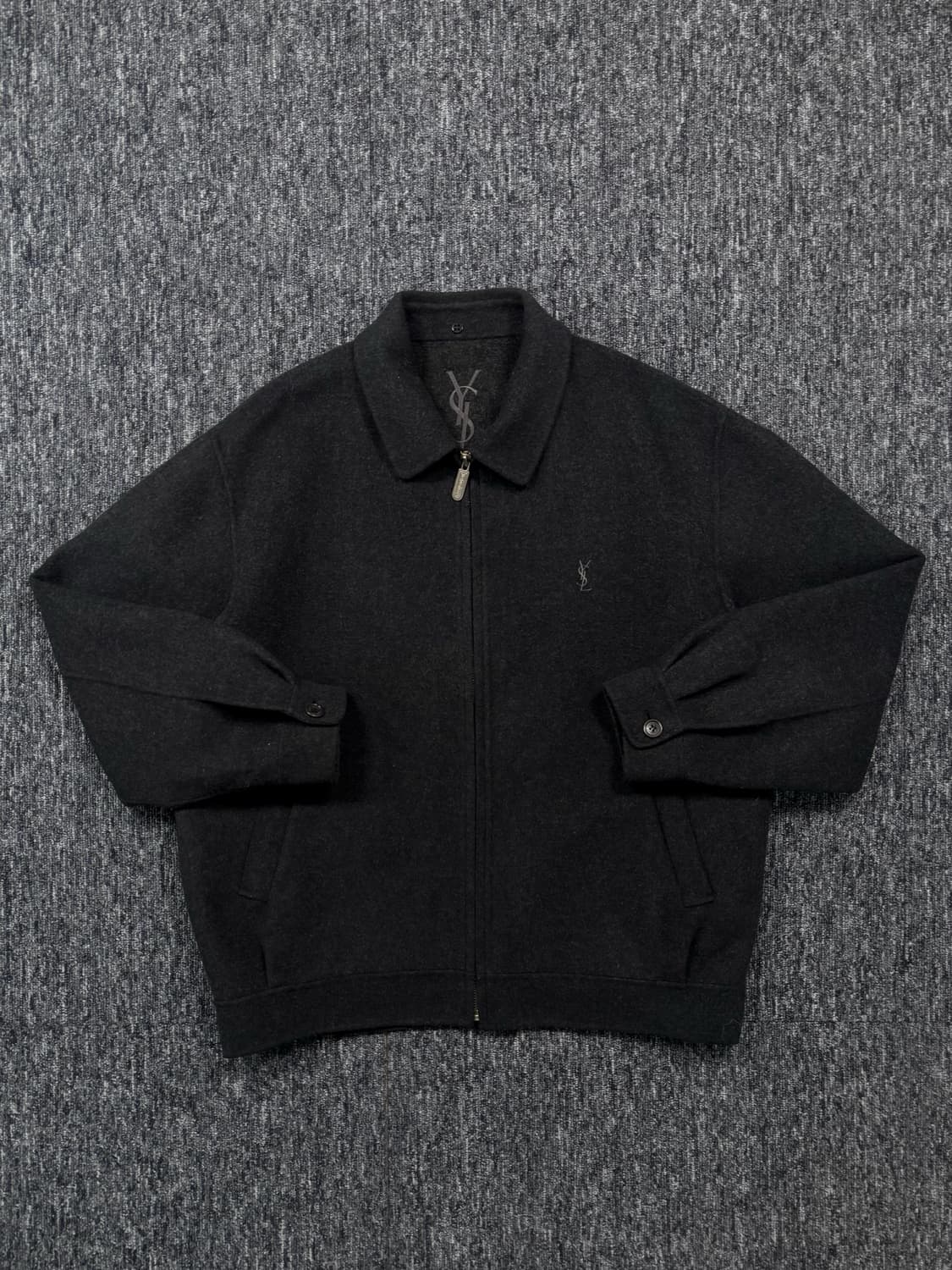 입생로랑 울 블루종 자켓 상품이미지3