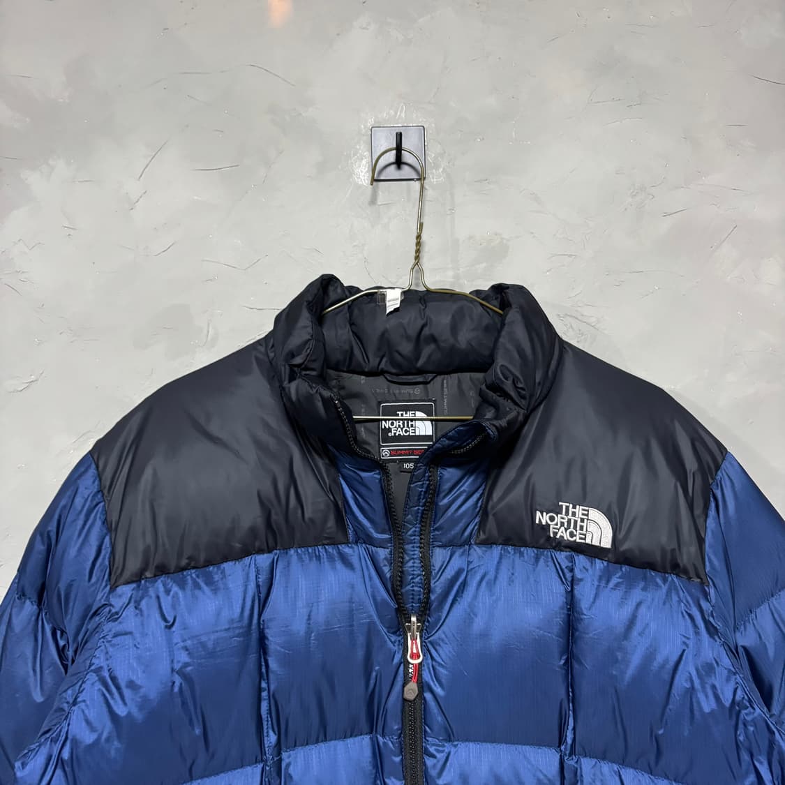 노스페이스 800 써밋 로체 구스다운 패딩 네이비 상품이미지2