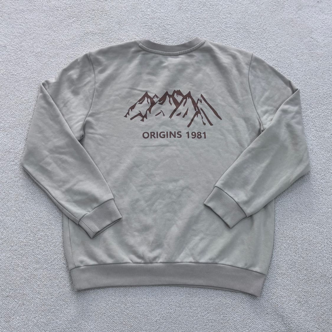 100 머렐 남성 스몰로고 맨투맨 티셔츠 0323E 상품이미지2