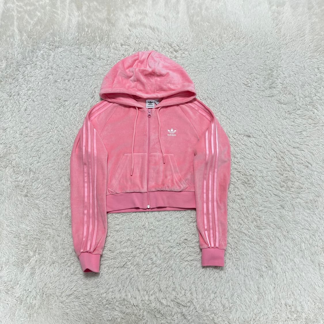 Adidas Pink Firebird Velvet Hood jersey 상품이미지4