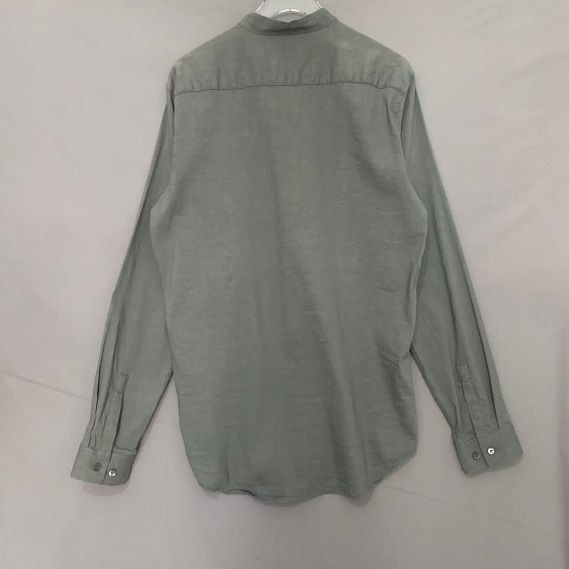 M THEORY 띠어리 차이나 카라 포켓 스판 린넨 셔츠 상품이미지2