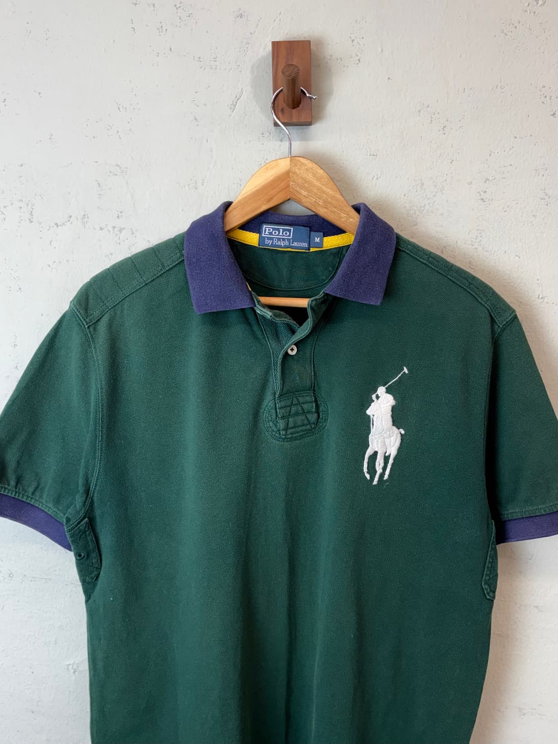 폴로랄프로렌 치프키프 빅포니 그린 반팔 카라티 상품이미지3