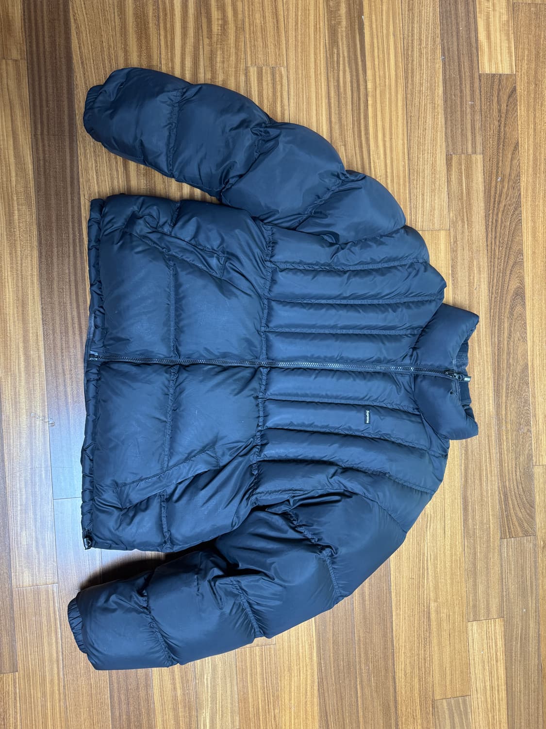 슈프림 플란넬 리버시블 푸퍼 자켓 패딩 블랙 M 상품이미지3