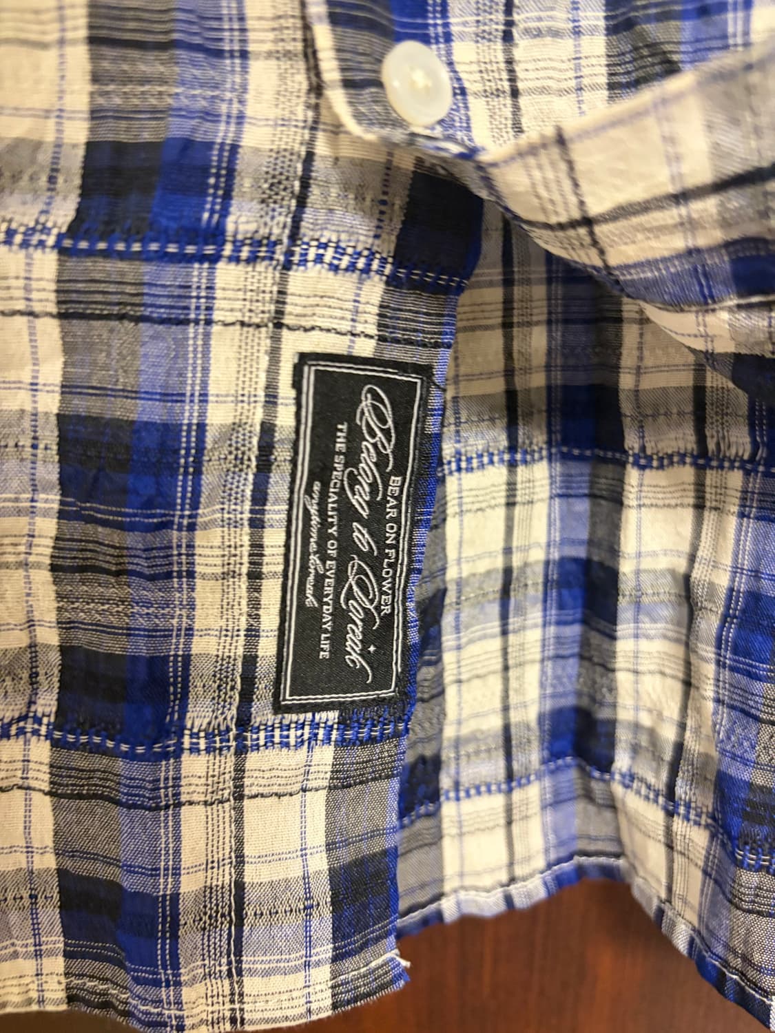 애니타임로릭 IRIS SHIRT - O.BLUE 상품이미지6