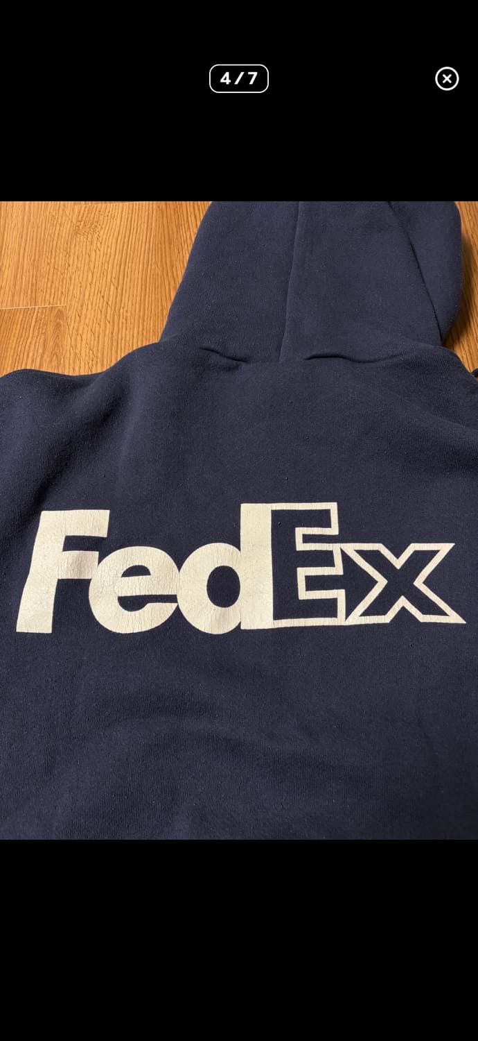 Fedex 후드티 L 상품이미지4
