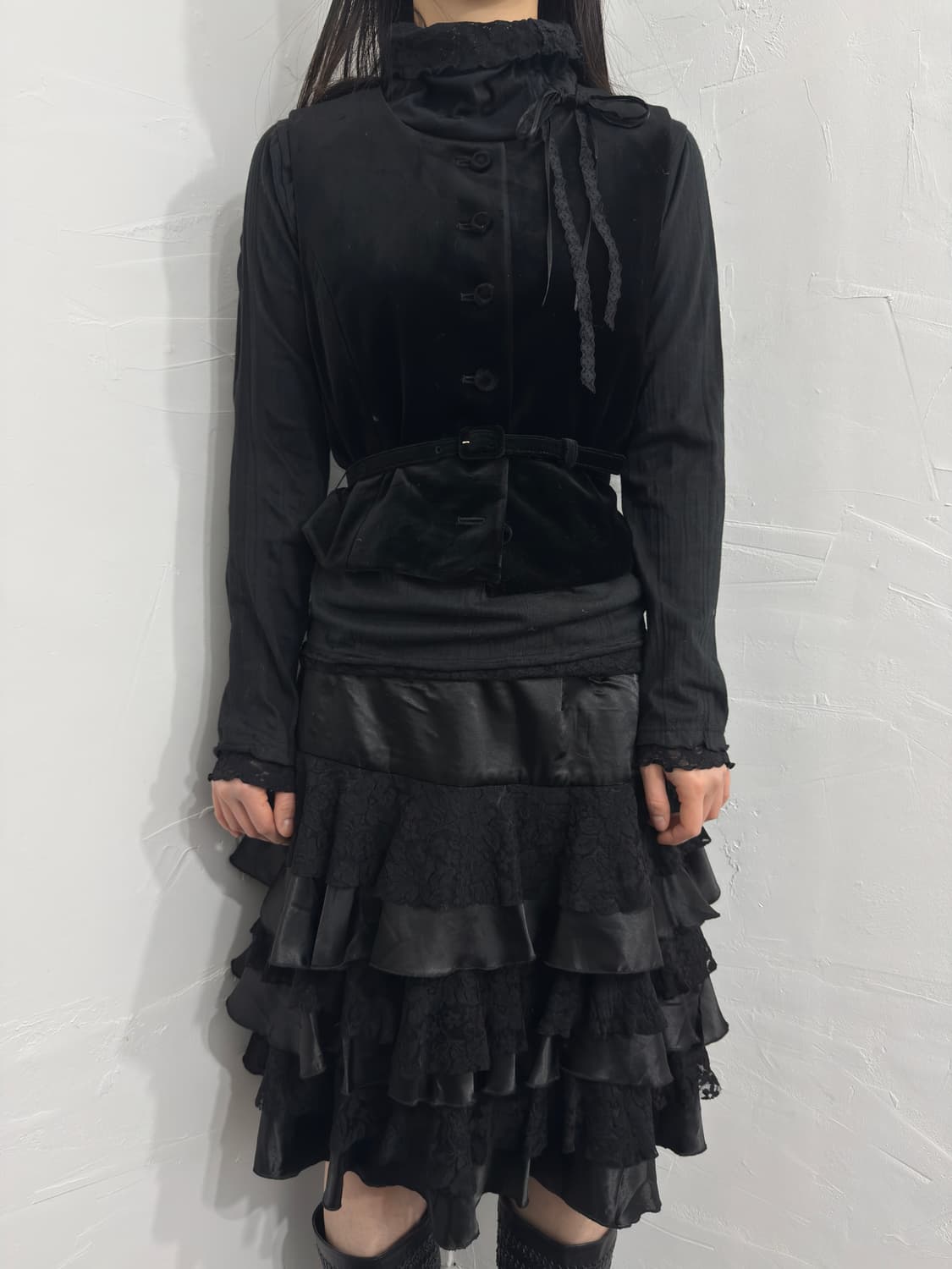 otto layered skirt 상품이미지3