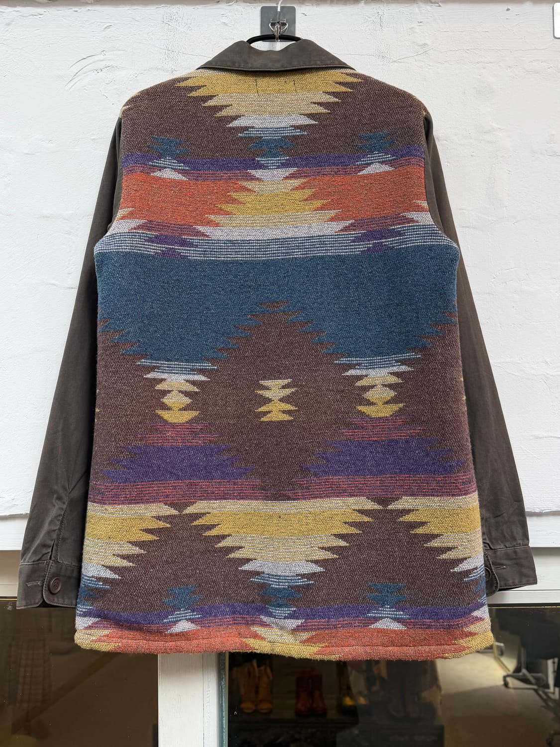 ANAP 나바오 패턴 밀리터리 워크셔츠 S 상품이미지6