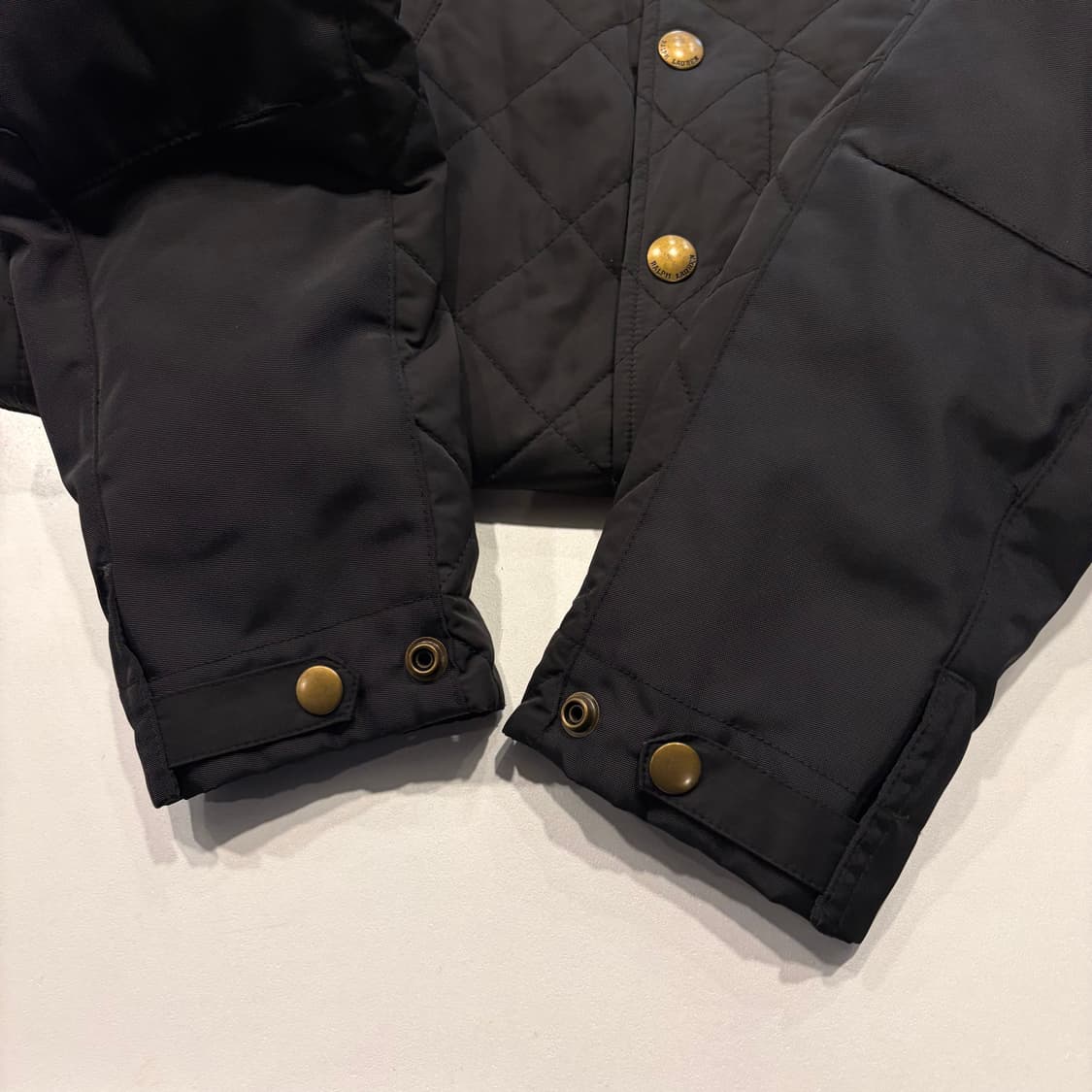 [S] 폴로랄프로렌 블랙 퀼팅 포켓 버튼 자켓 D490 상품이미지8