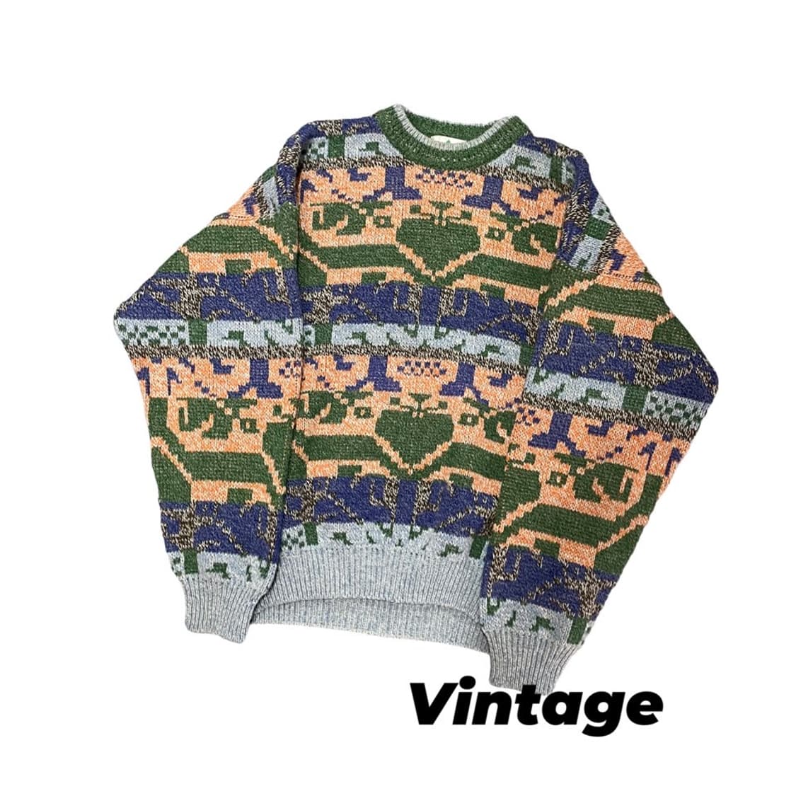 이태리 패턴 니트 상품이미지1