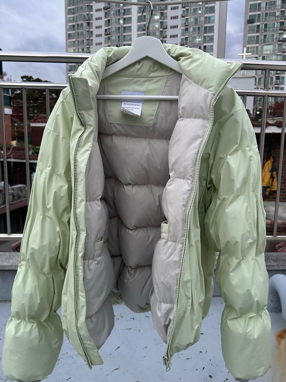 PAF 파프 다운 라이트 패딩 4.0+ (LIME) 상품이미지3