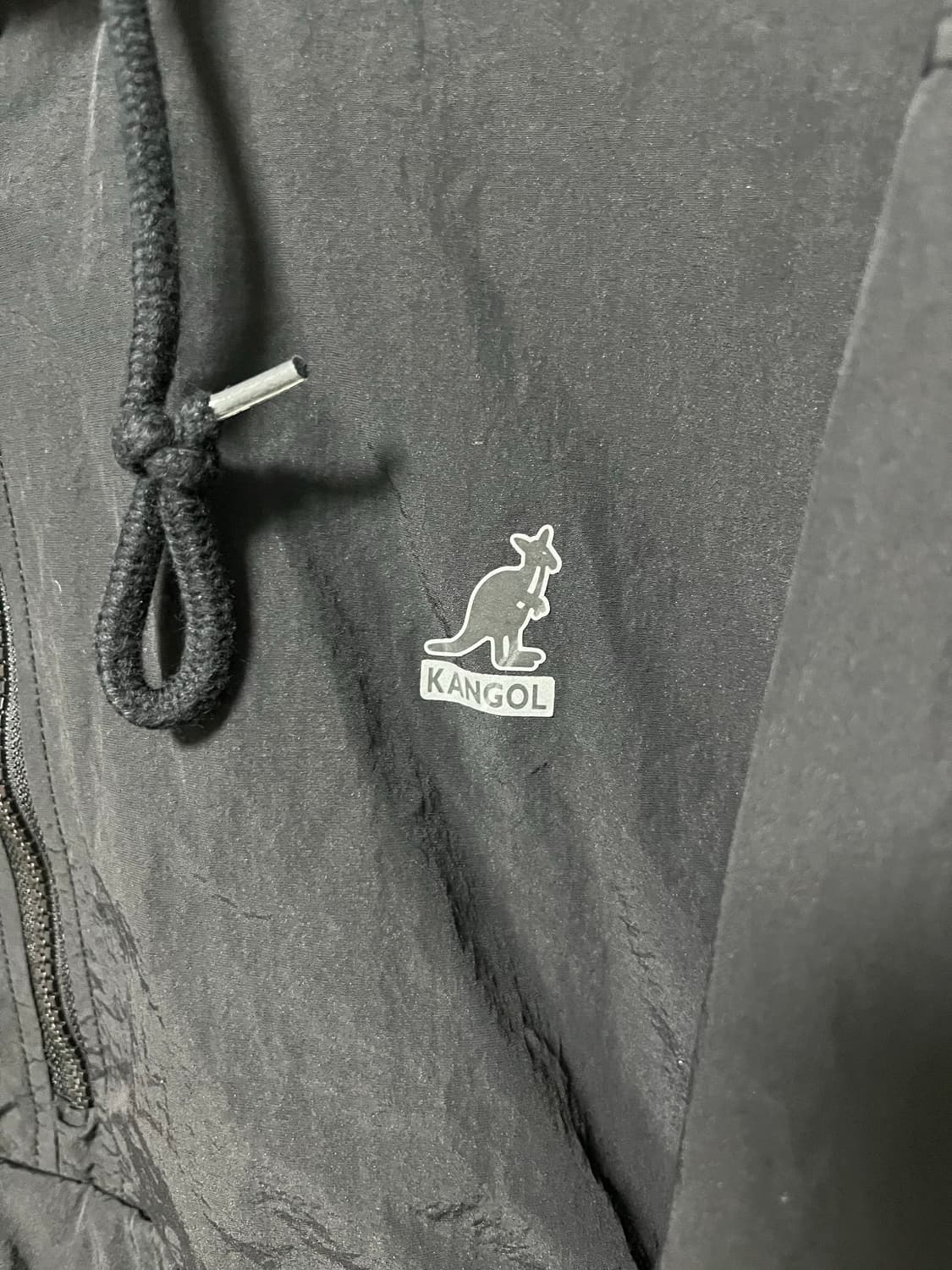 캉골 블랙 아노락 바람막이 상품이미지2