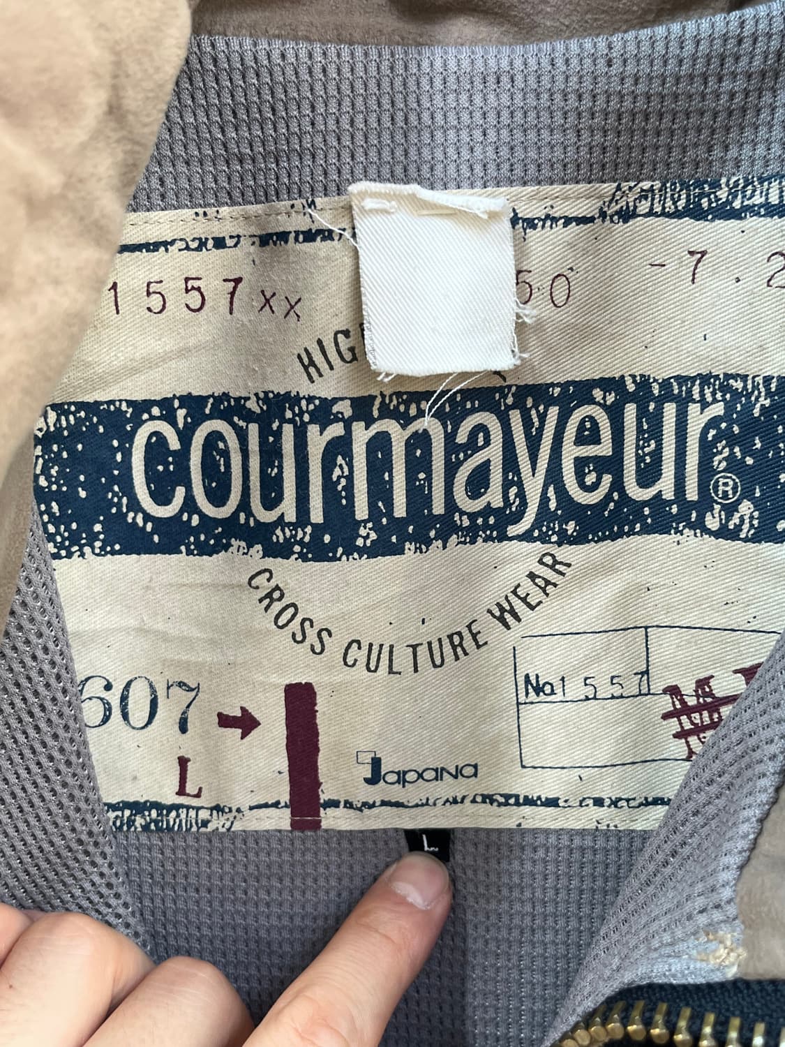 Courmayeur 아노락 점퍼 L 상품이미지5