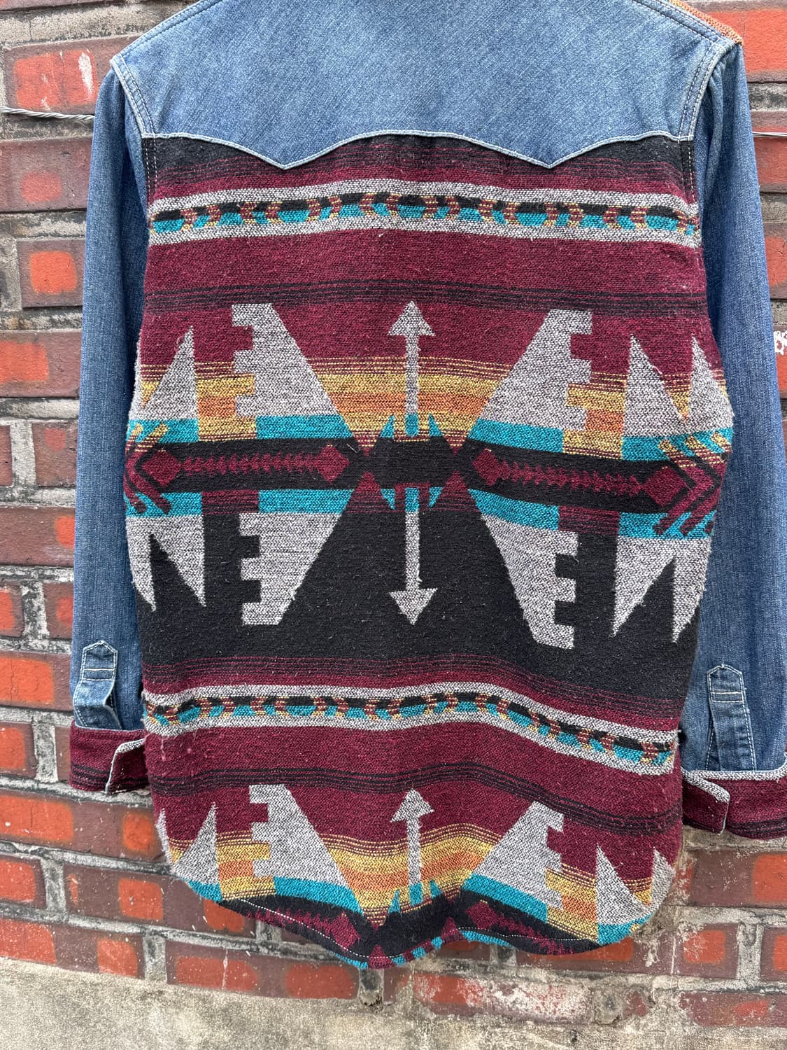 Anti Ballistic 에스닉 웨스턴 데님셔츠 상품이미지2