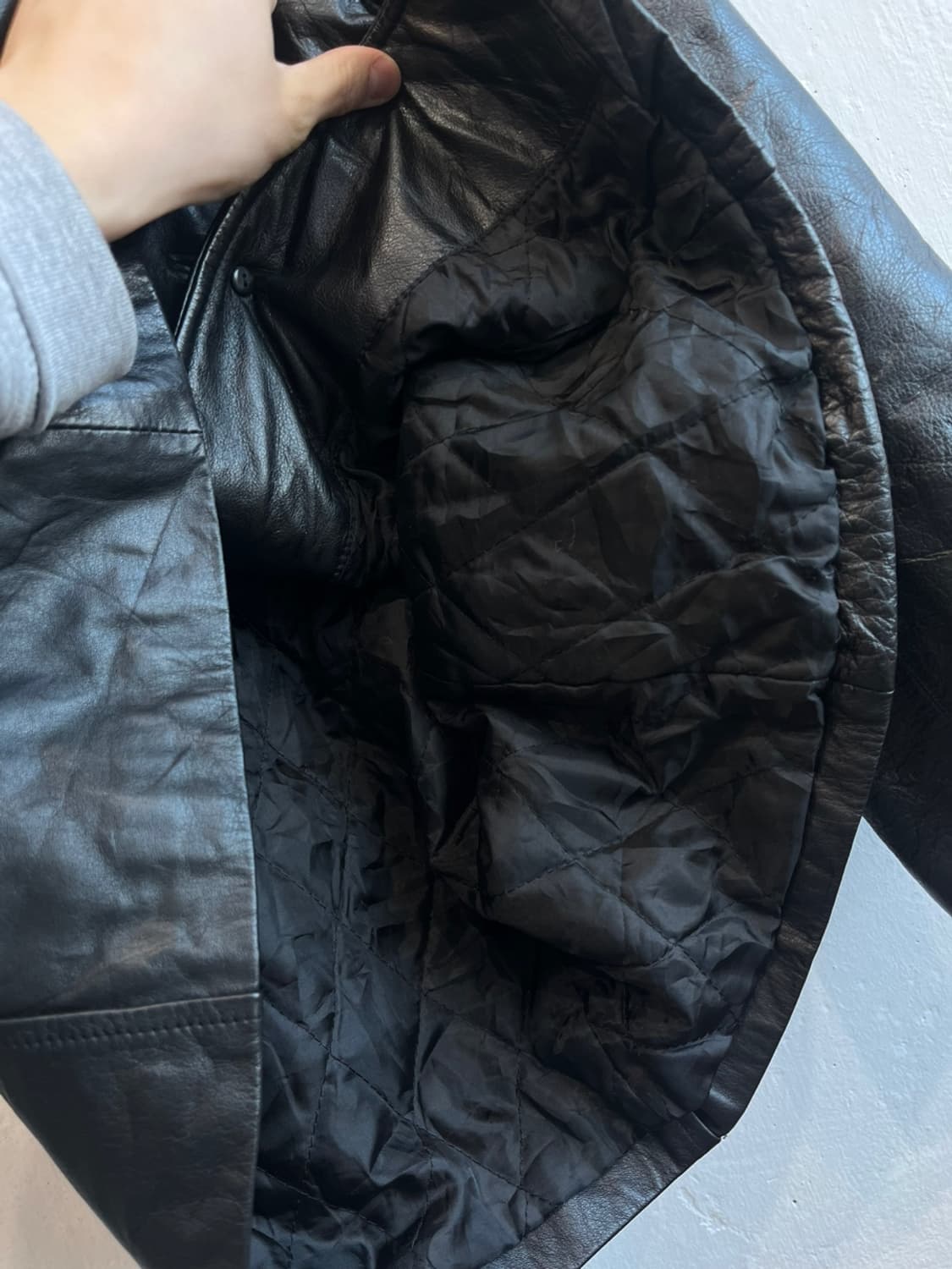 Stephand 소가죽 하프 코트 우먼즈 Made in KOREA 상품이미지6