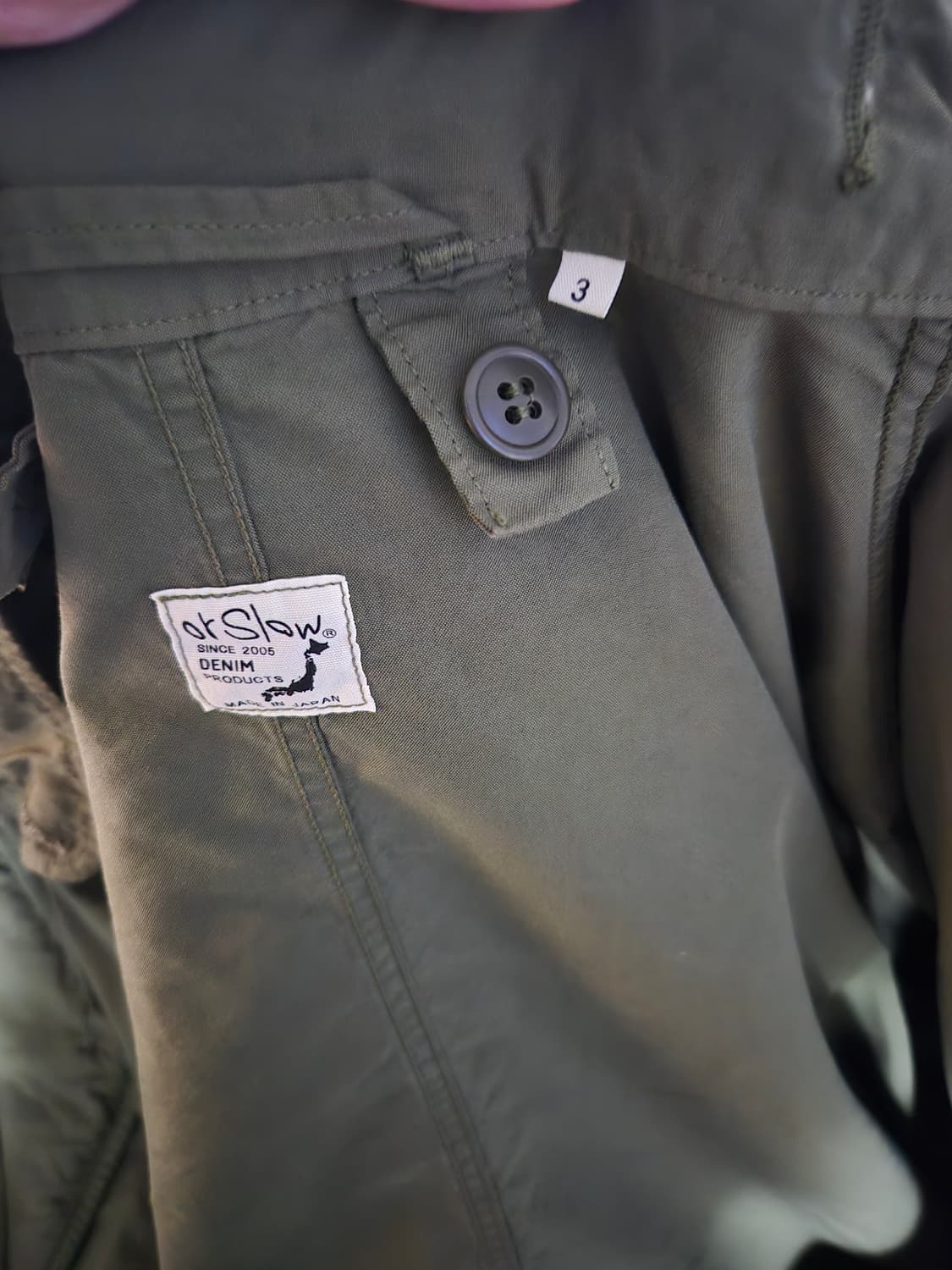 오어슬로우 m65 피쉬테일 3사이즈 + 오리지날 라이너 상품이미지3