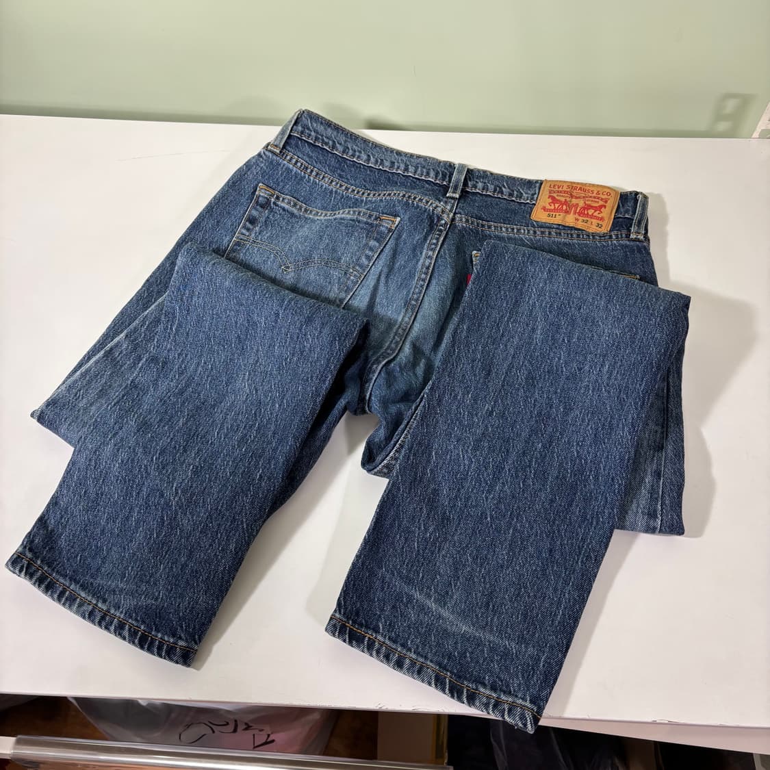 32 리바이스511 중청 슬림스트레이트 데님팬츠 상품이미지3