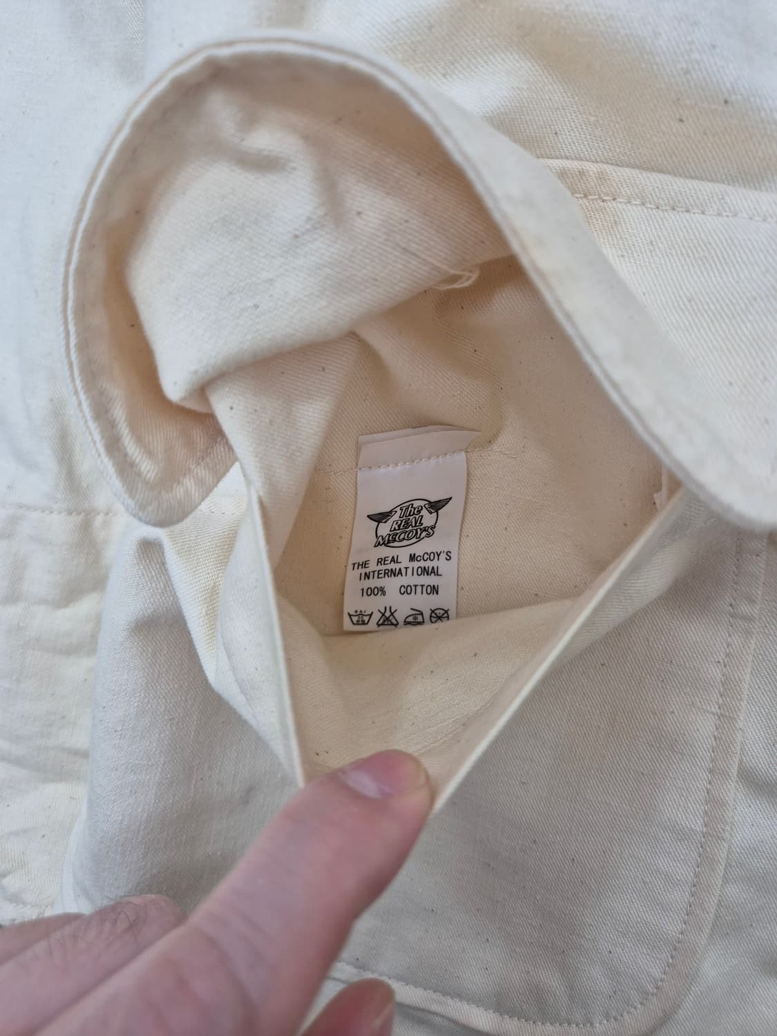 REAL McCOY'S U.S.ARMY COOK COTTON JACKET 상품이미지7