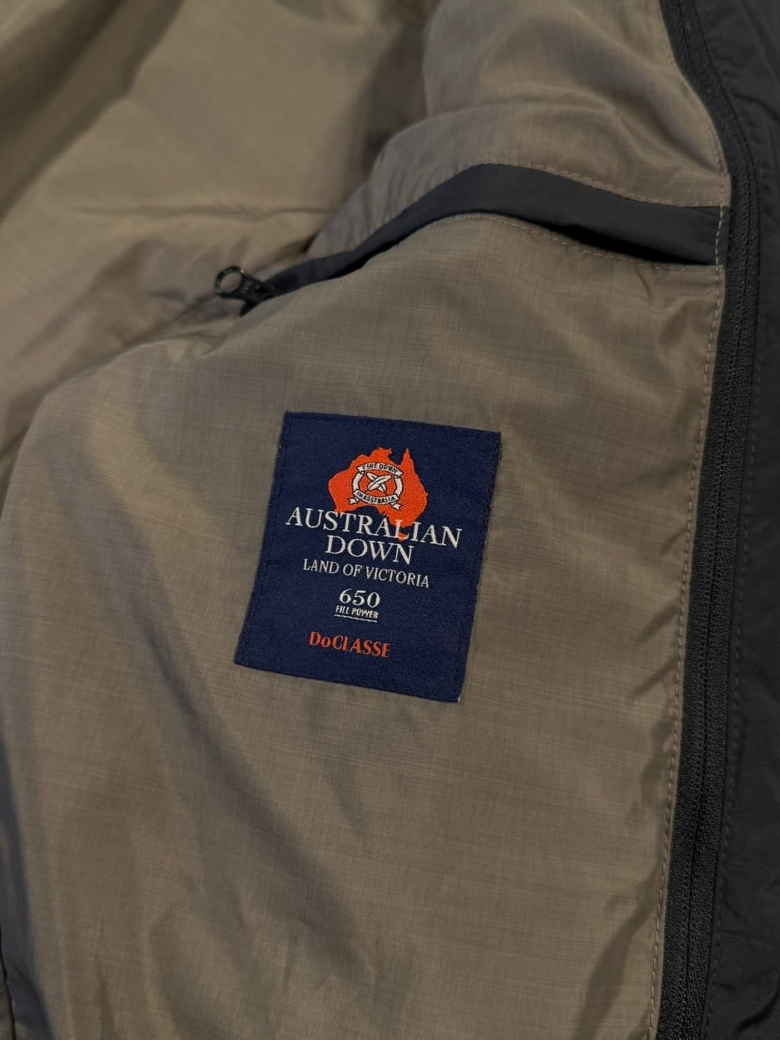 Doclasse 오스트레일리안 구스다운 패딩 코트 100 상품이미지8