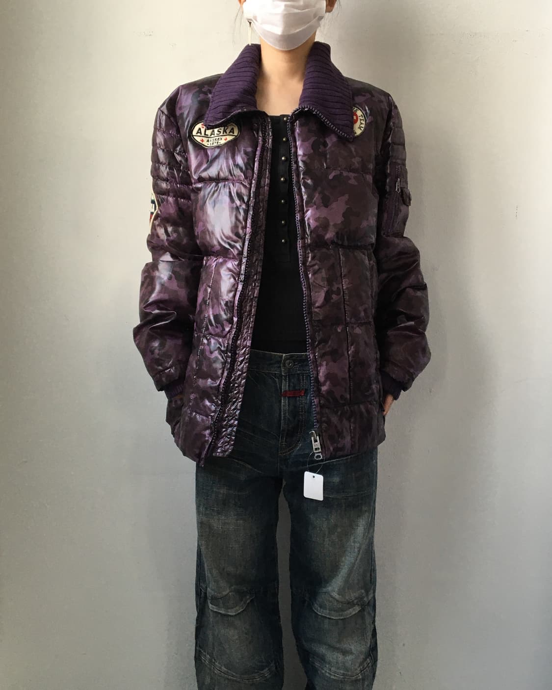 Avirex patch came pattern jumper 상품이미지1