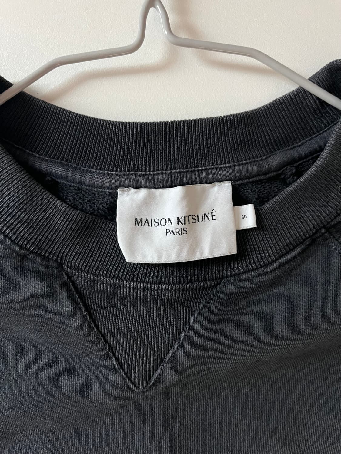 메종키츠네 더블 폭스 헤드 패치 맨투맨 S 상품이미지5