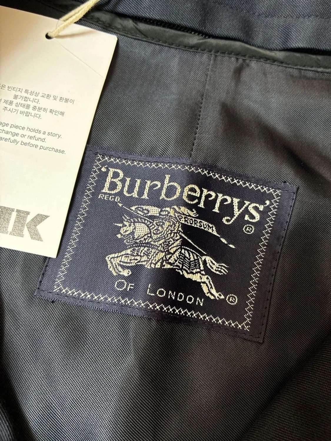 버버리 90s 시그니처 싱글 트렌치 코트 PN6656 상품이미지7