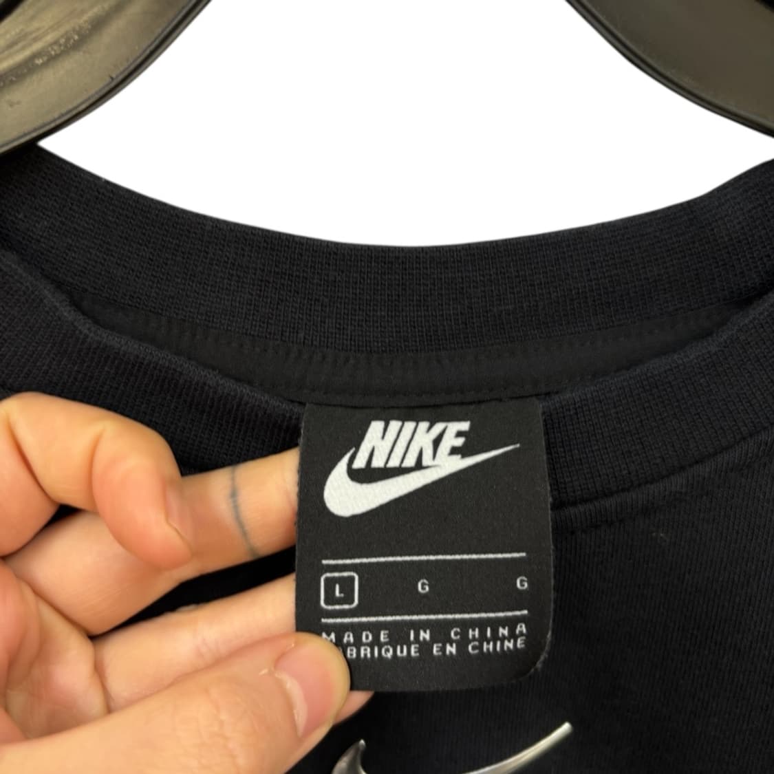 나이키 우먼 크롭 맨투맨 상품이미지5