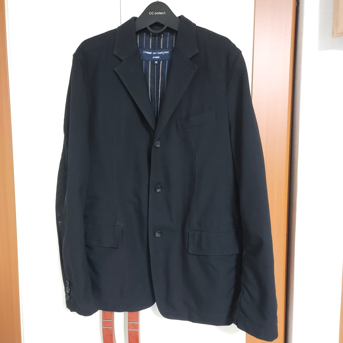 꼼데가르송 옴므 퍼커링 테일러드 자켓 상품이미지1