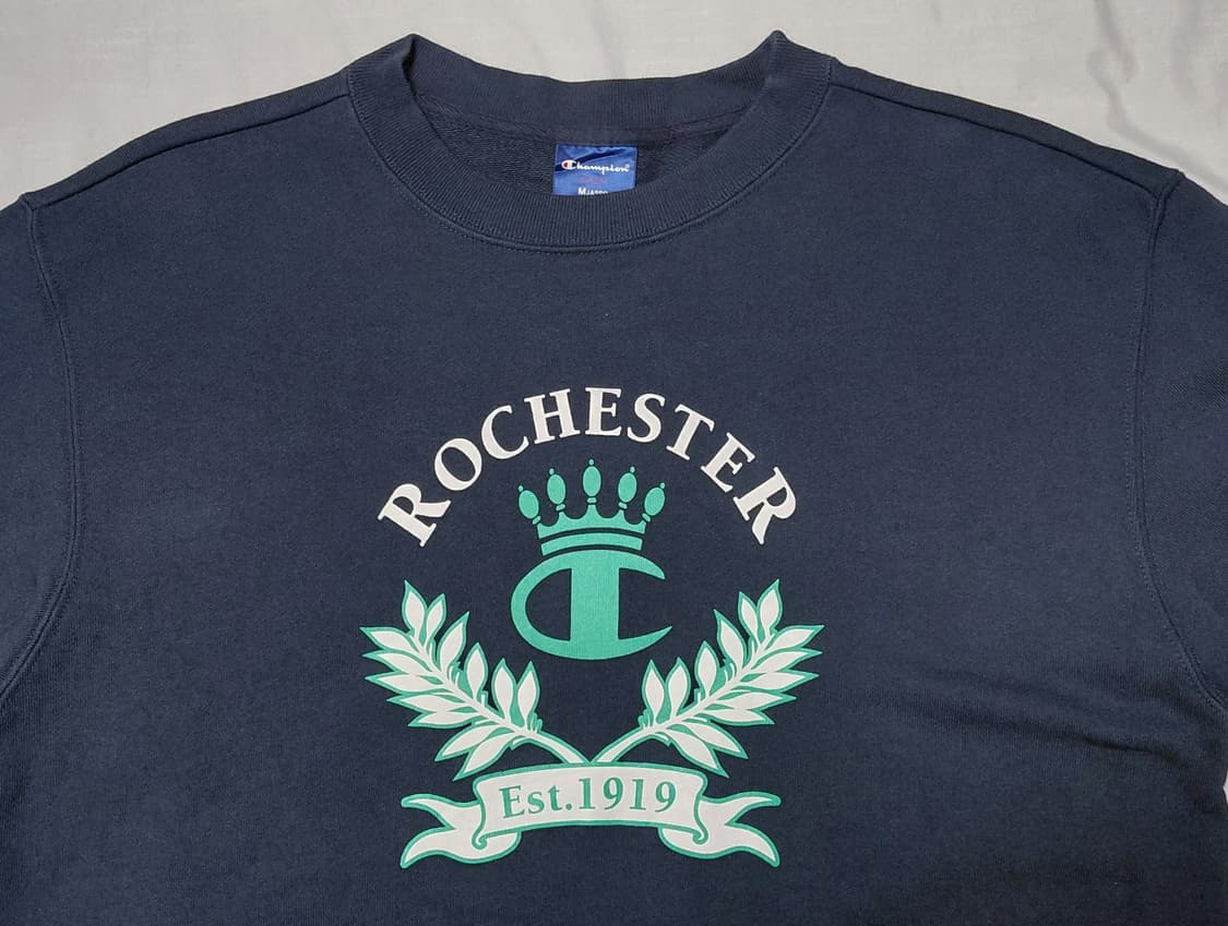 [M] 챔피언 로체스터 헤리티지 그래픽 맨투맨 (네이비) 상품이미지2