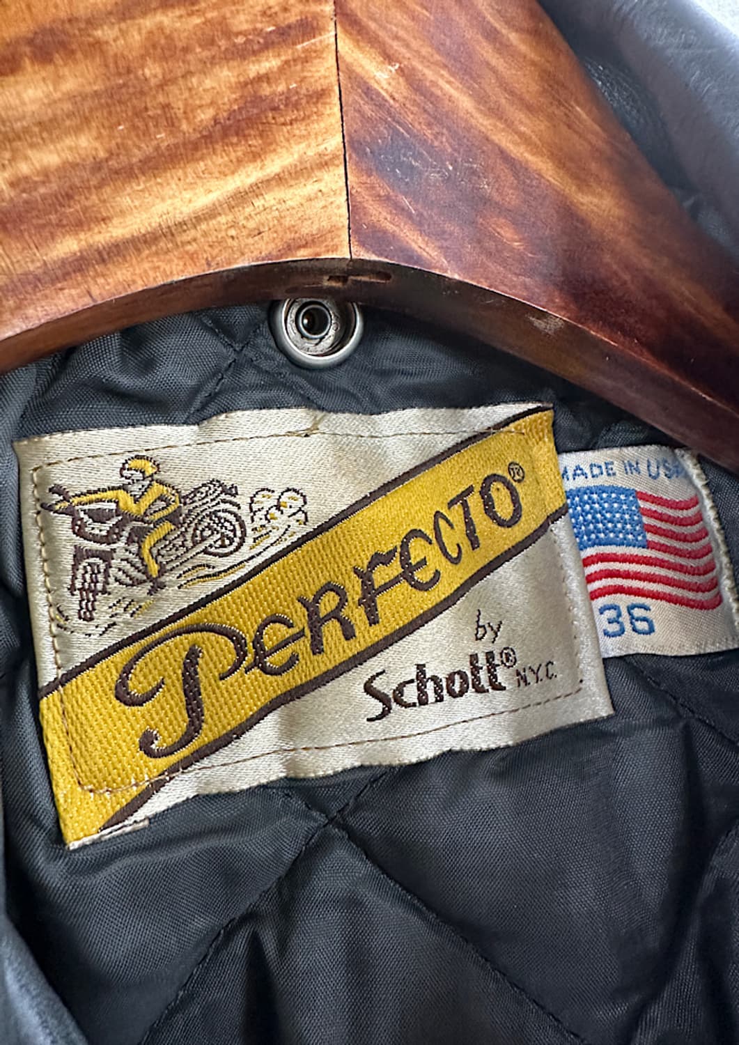 빈티지 쇼트 퍼펙토 라이더 자켓 M  상품이미지2