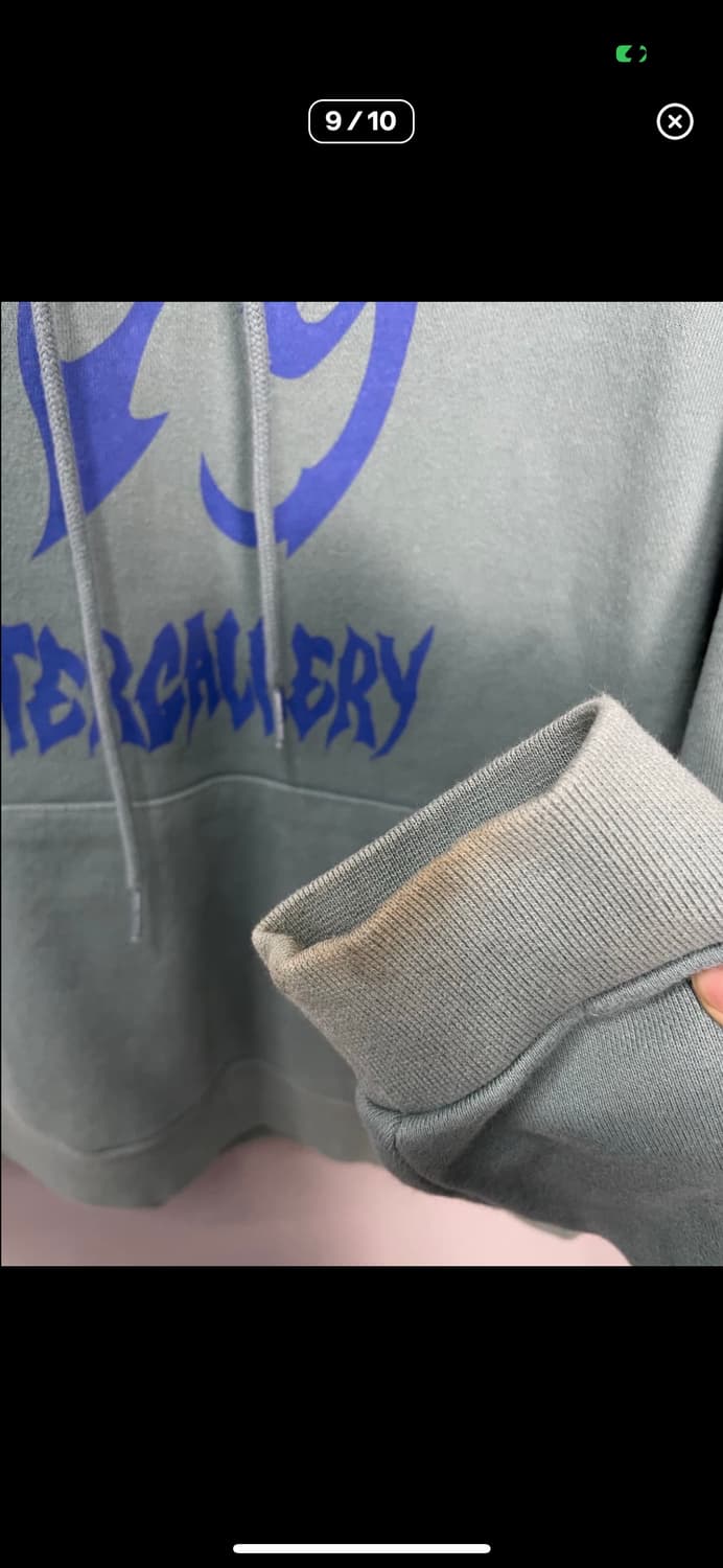 아카이볼드 X 가터 갤러리 SAY NO 후드티 A3328 상품이미지9