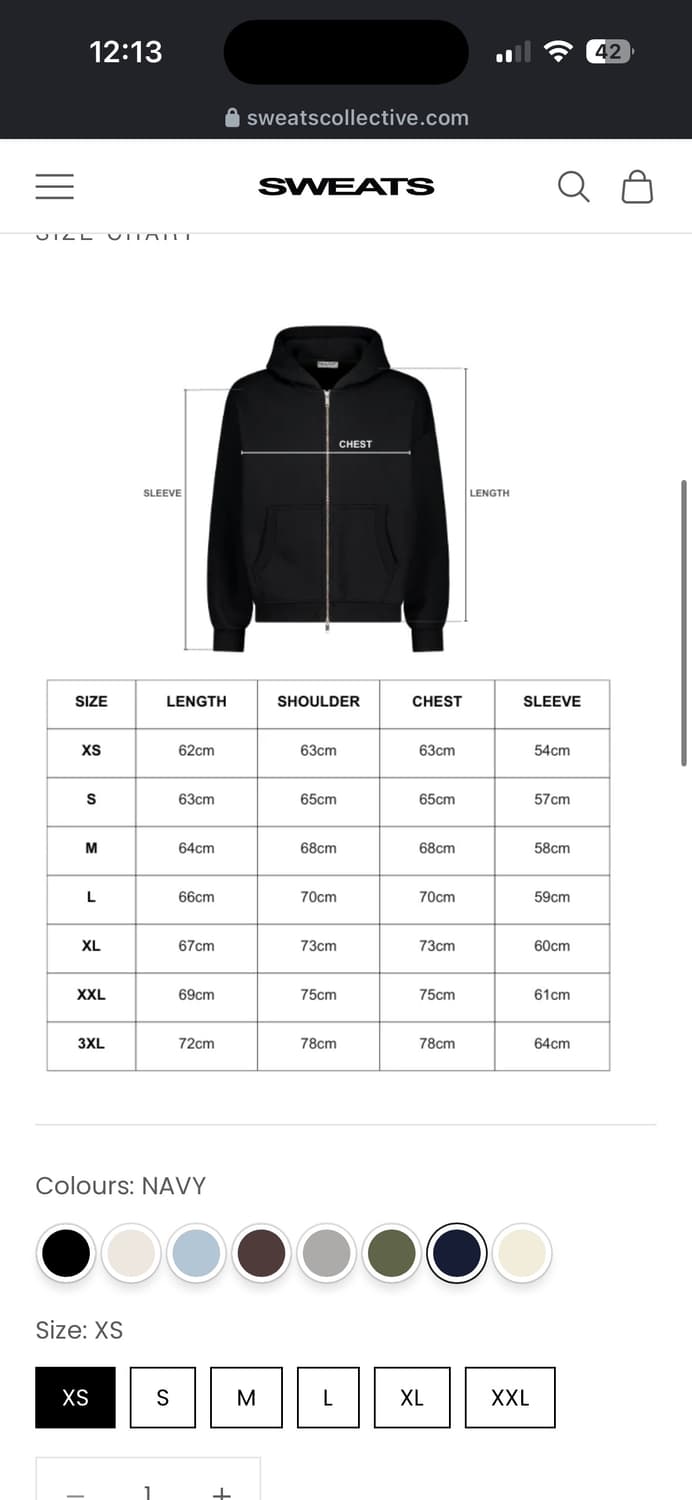 Sweatscollective 후드집업  상품이미지6