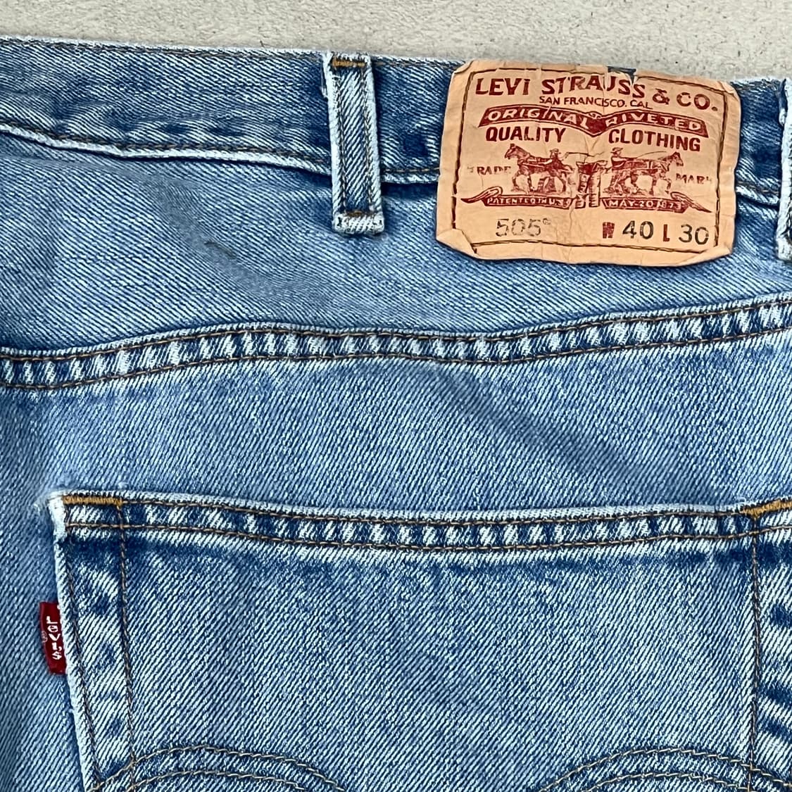 리바이스 505 데님팬츠 s09607 상품이미지5