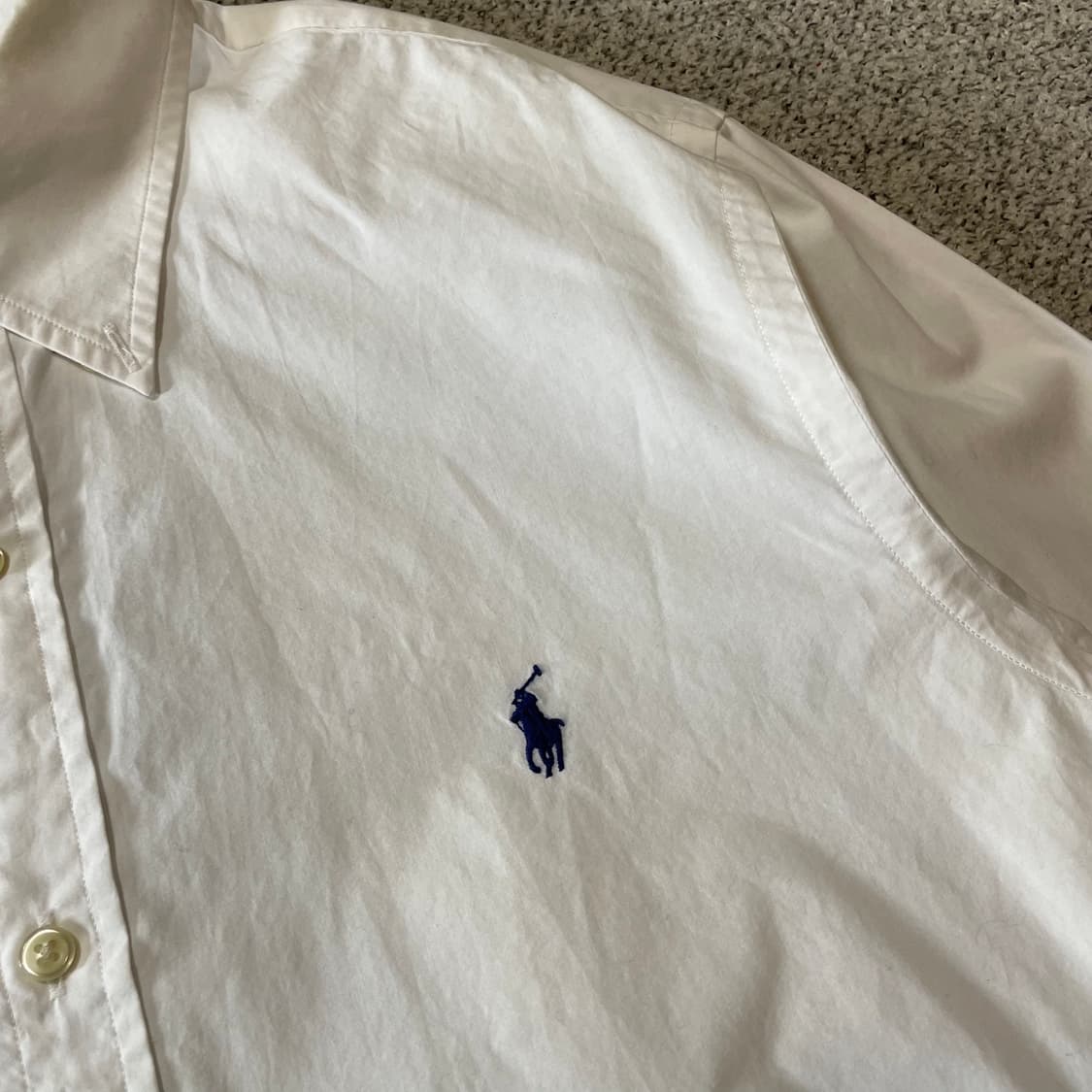 폴로 화이트 셔츠 상품이미지2