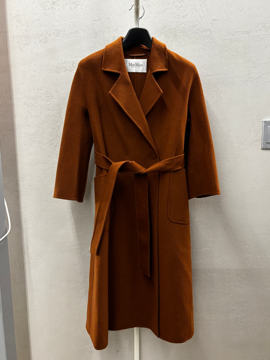 막스마라 브라운 캐시미어 코트 S 상품이미지2