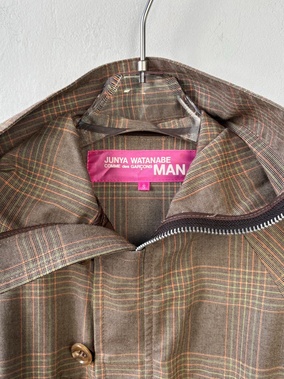 준야와타나베 타탄 체크 워크 자켓  상품이미지4