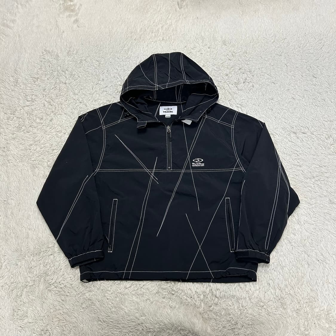 Travel Black Stitch Anorak 상품이미지4