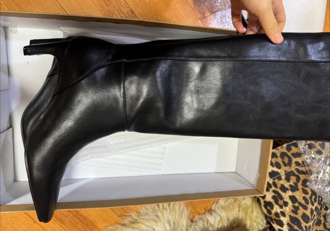 자라 가죽부츠(새것) 상품이미지5