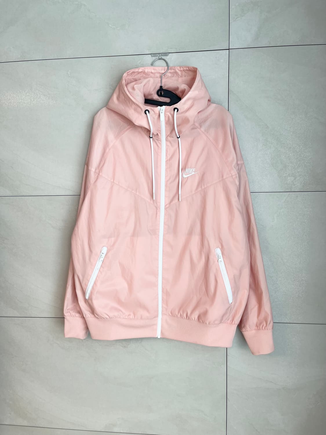 나이키 윈드러너 바람막이 핑크오렌지 [M]  상품이미지3