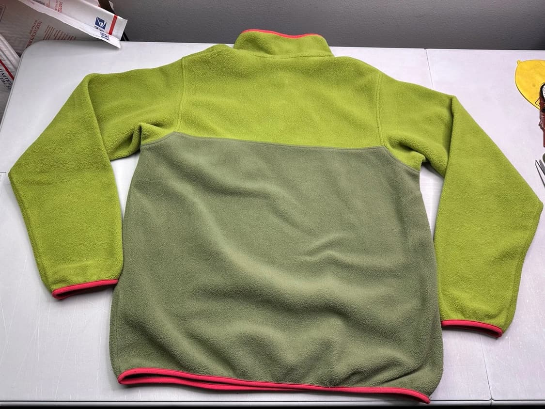 10s 파타고니아 신칠라 스냅-T 라임그린/올리브 상품이미지5