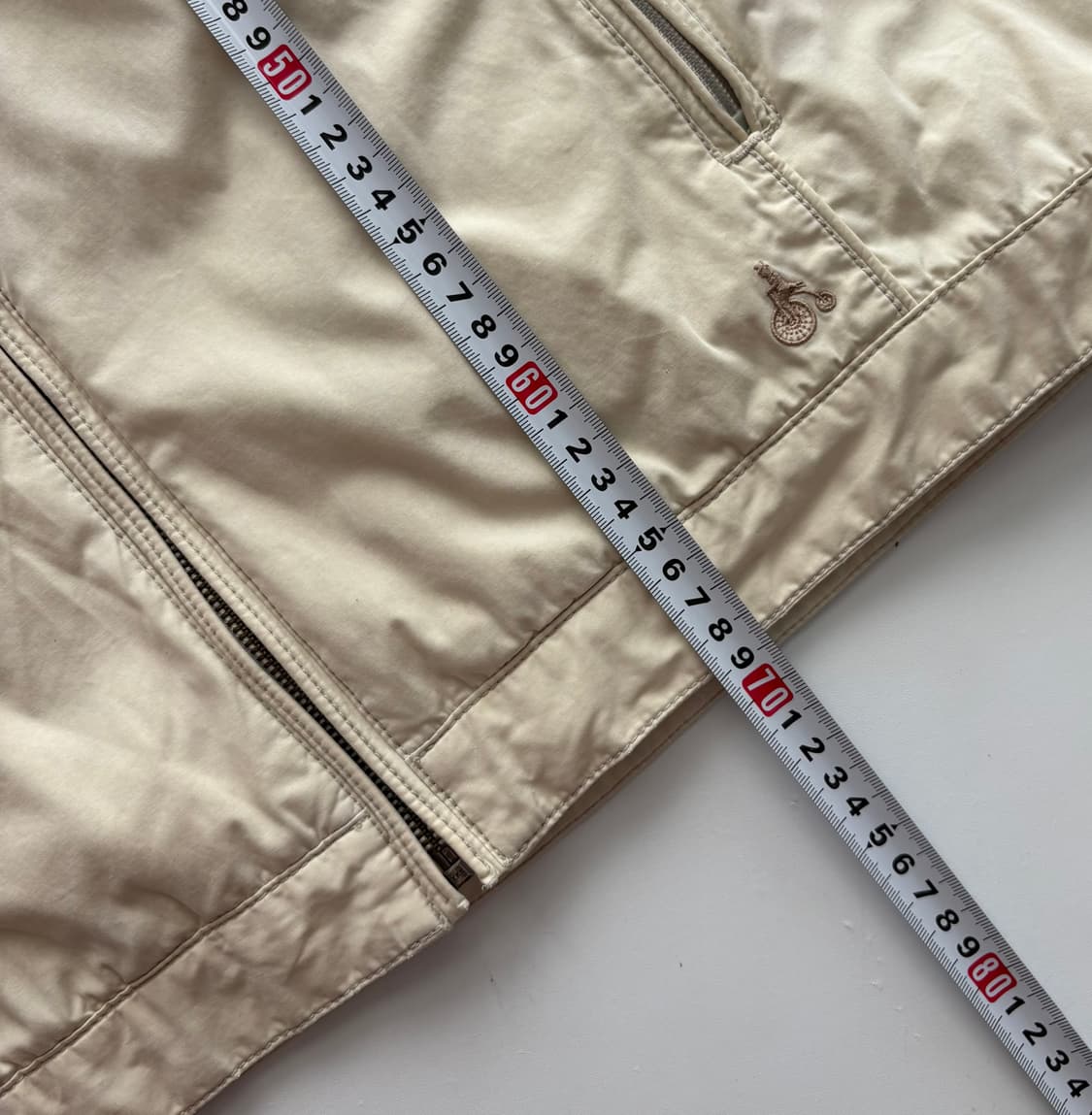 빈폴 베이지 블루종 봄버 자켓 상품이미지6