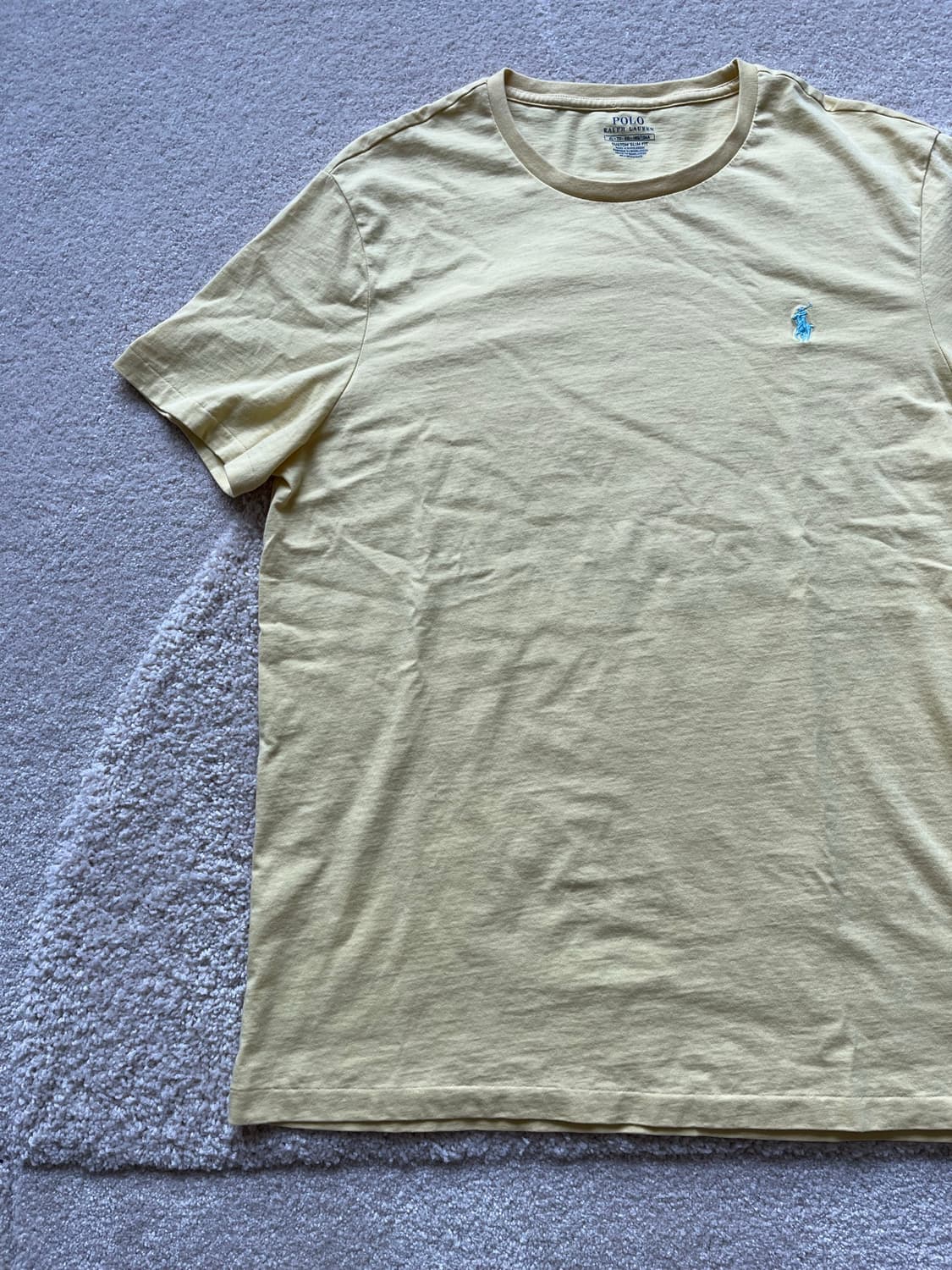 Polo Ralph Lauren 라임 옐로우 티셔츠 (100-103) 상품이미지4