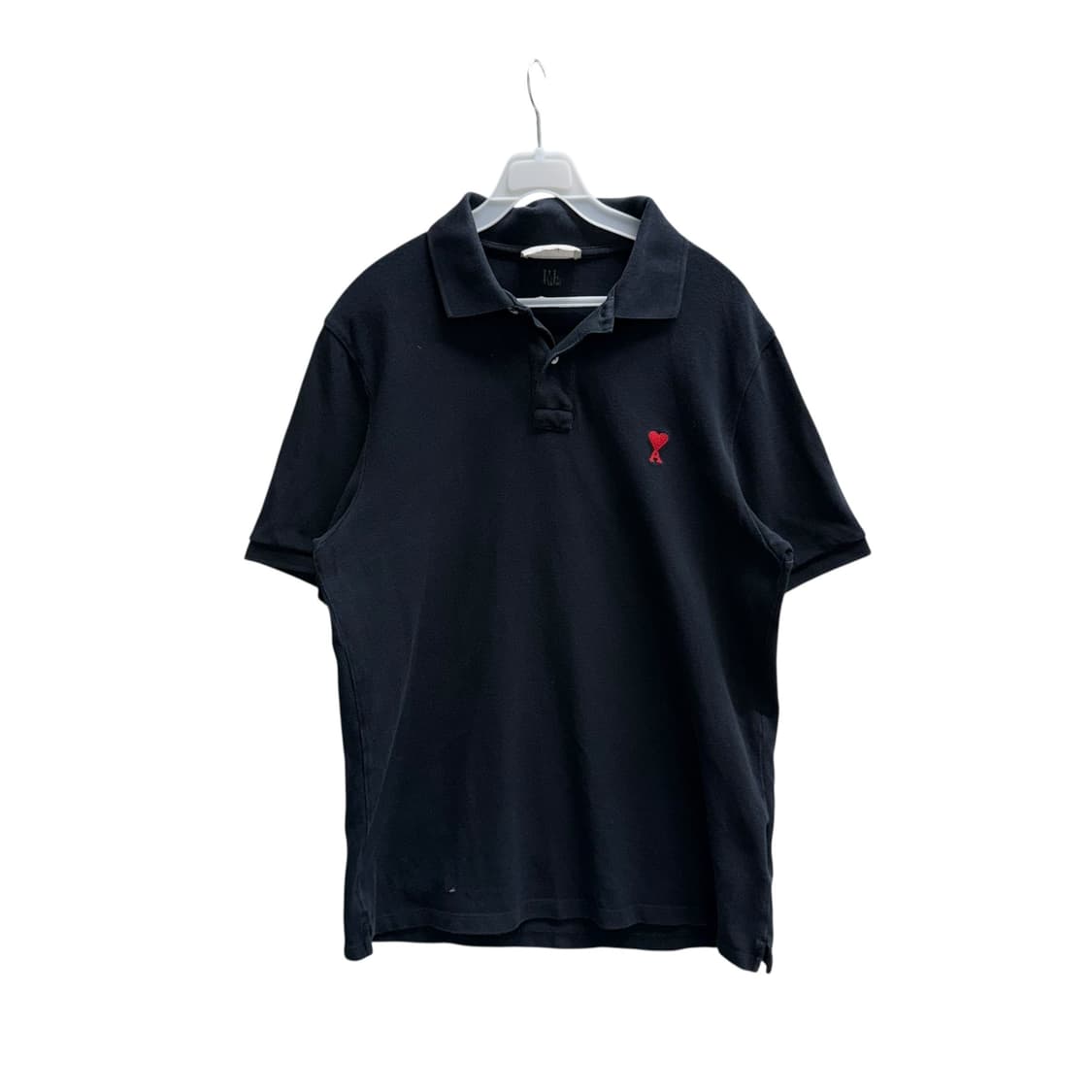 아미 블랙 반팔 카라티 상품이미지3