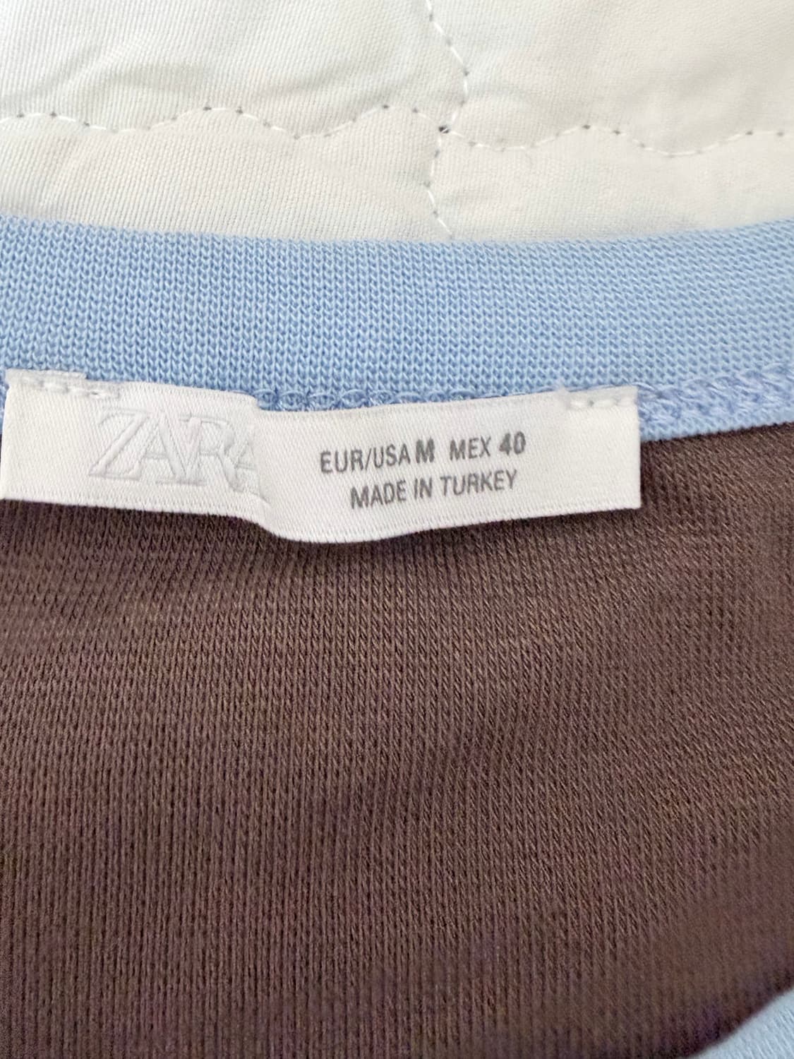 자라 25 s/s 링거티 브라운 M사이즈 상품이미지3